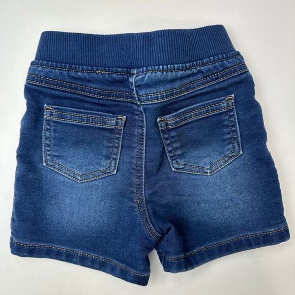 Gap, Cat & Jack Set of 2 Shorts Cotton Blue & Stretchy Jeans 18M - Picture 5 of 7